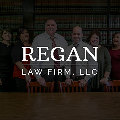 newly designed logo for Regan Law Firm, LLC