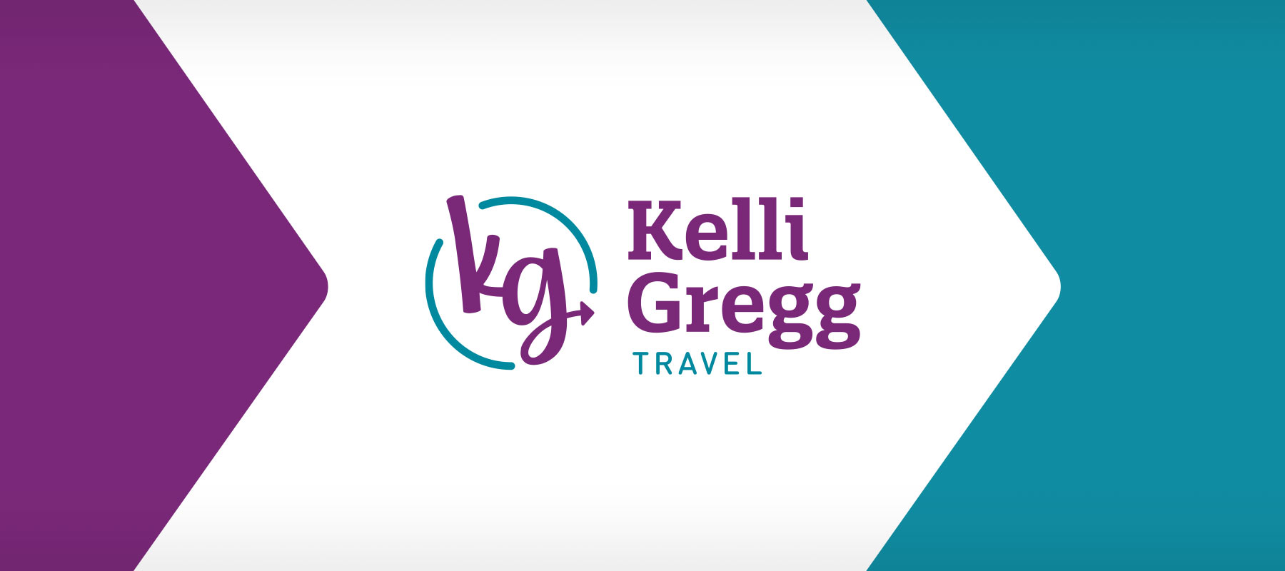Kelli Gregg Travel logo design branding brand guidelines